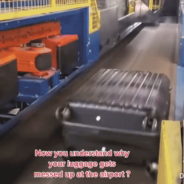 Brutal baggage handling system