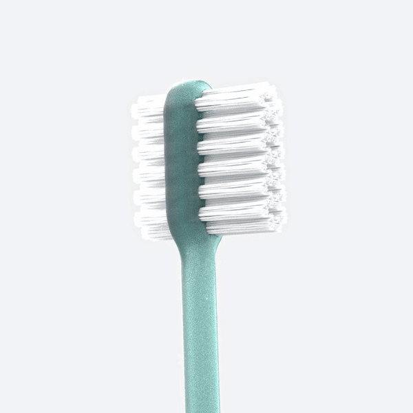 Double-sided toothbrush saves 1/3 brushing time