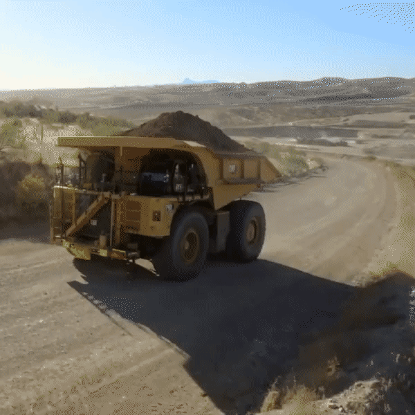 Caterpillar demonstrates first large electric mining truck