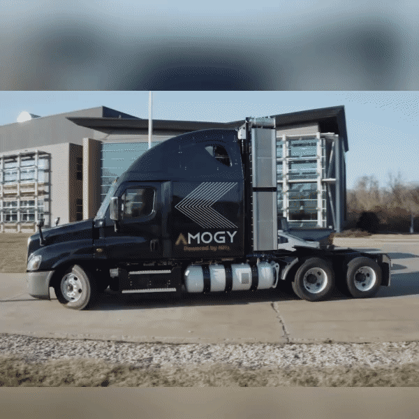 World’s first ammonia-powered truck