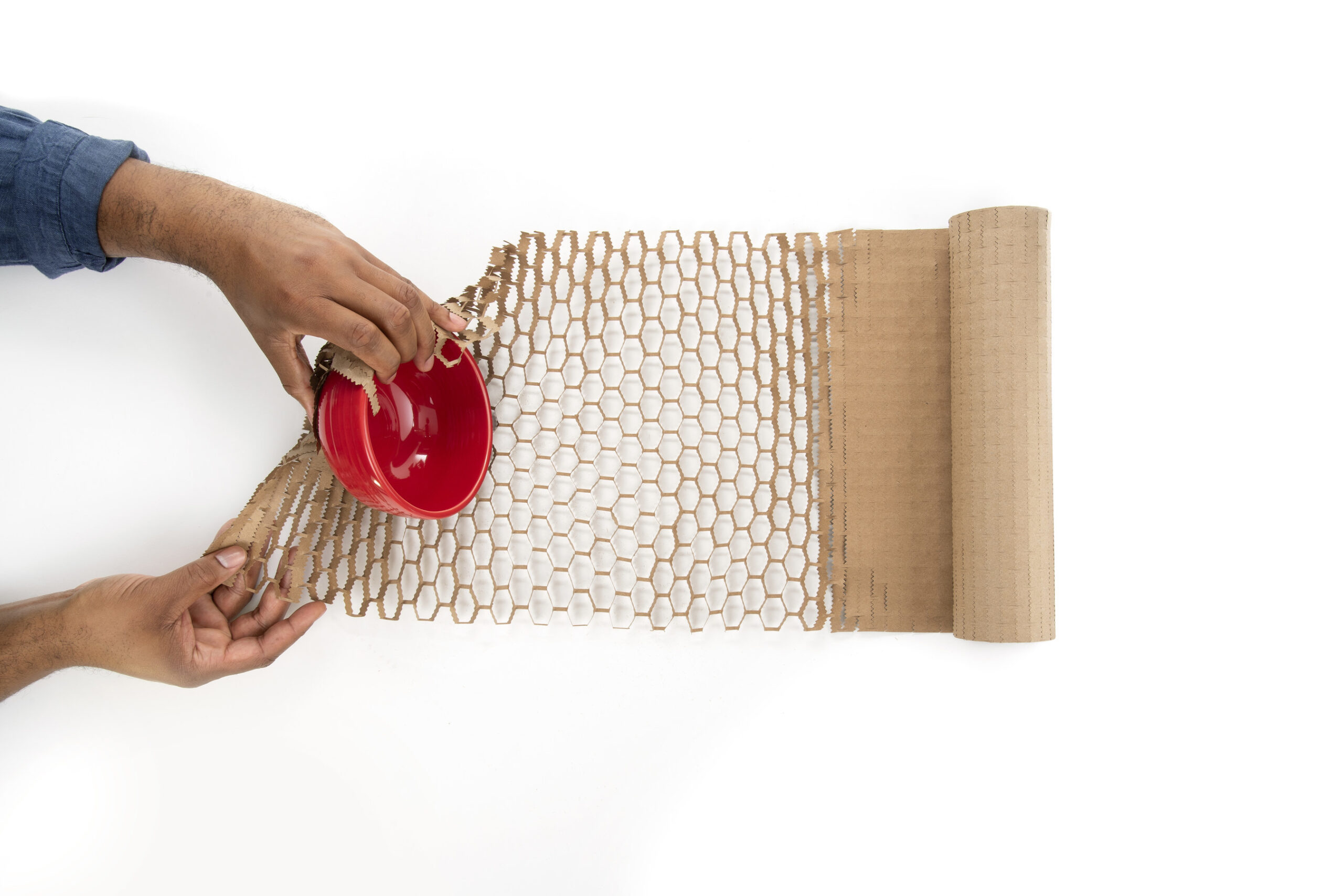 Sustainable bubble wrap alternative inspired by ancient Japanese art form