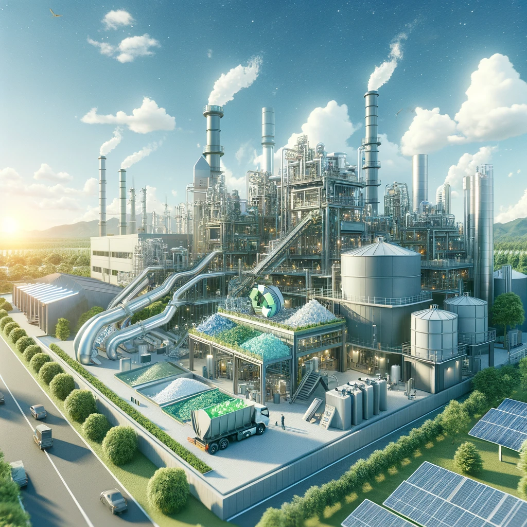 Intensifying the production of high-value compounds from industrial waste