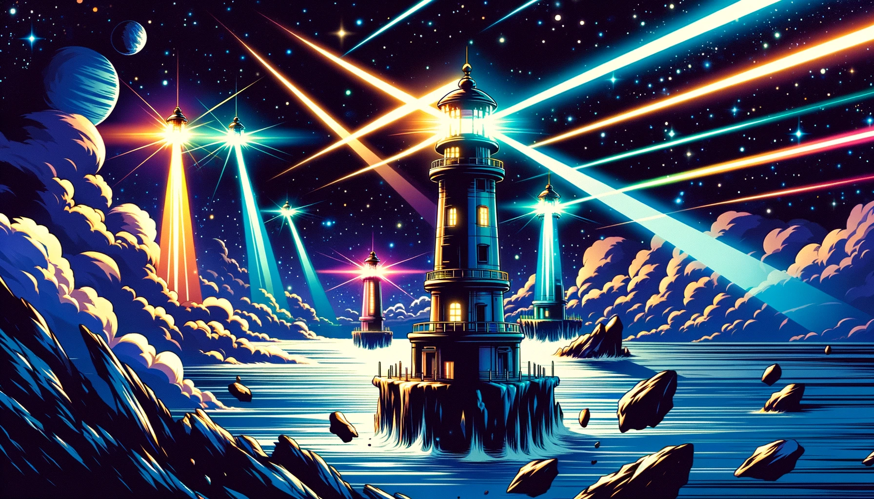‘Cosmic lighthouses’ that cleared primordial fog identified with JWST