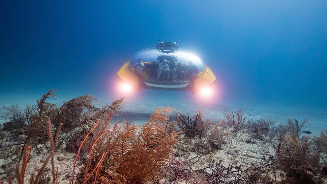 VIDEO: Luxury bubble submarine set for first commercial cruise