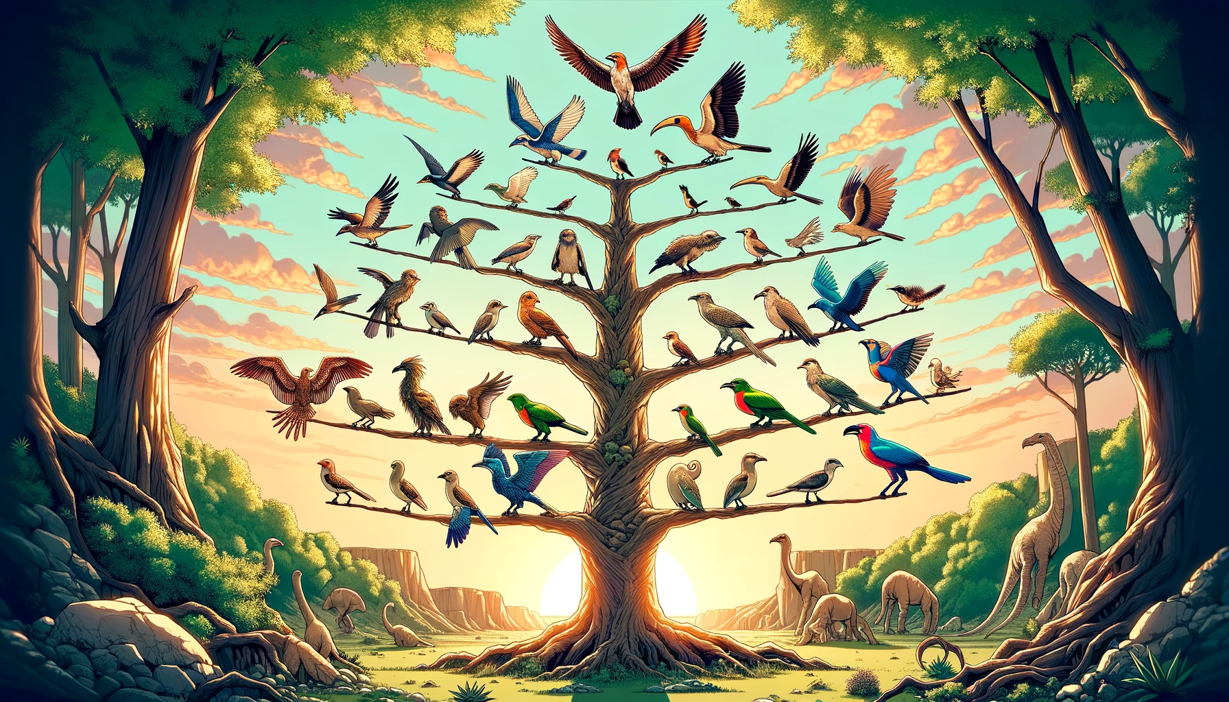 Computational tools fuel reconstruction of new and improved bird family tree