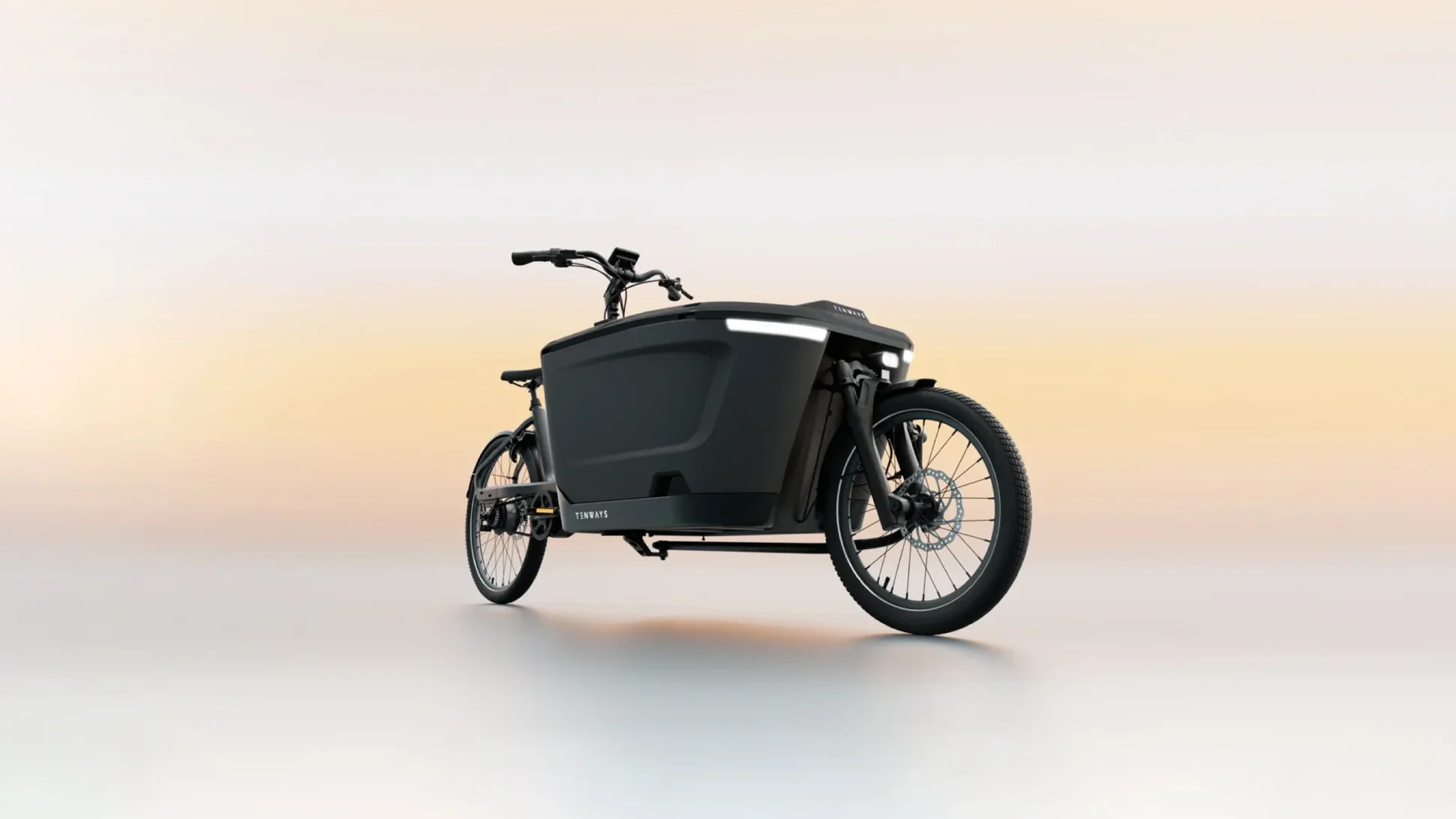 Family ebike where you carry kids in a front bucket