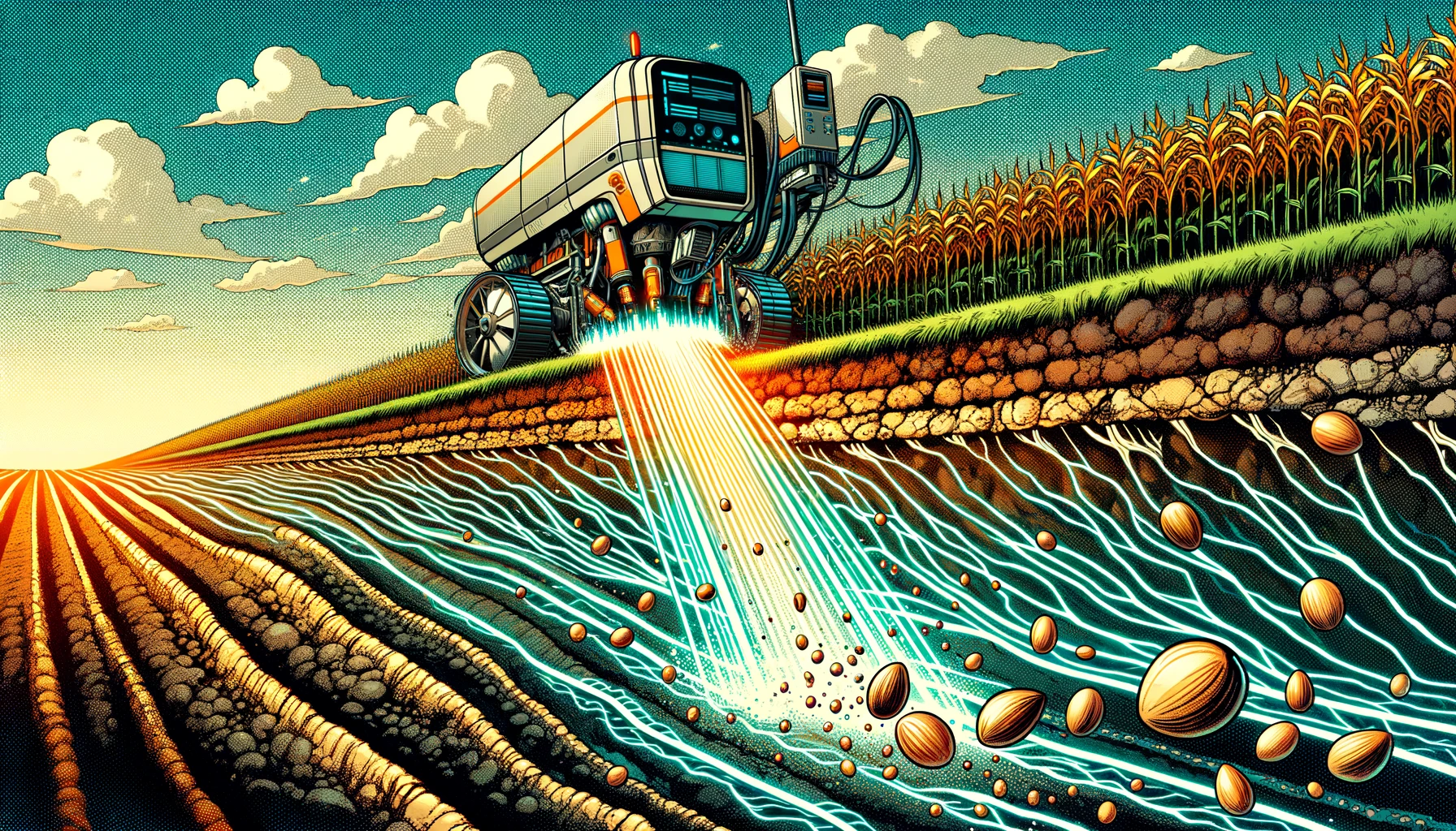 Researchers gain funding for microwave tech to zap weed seeds underground