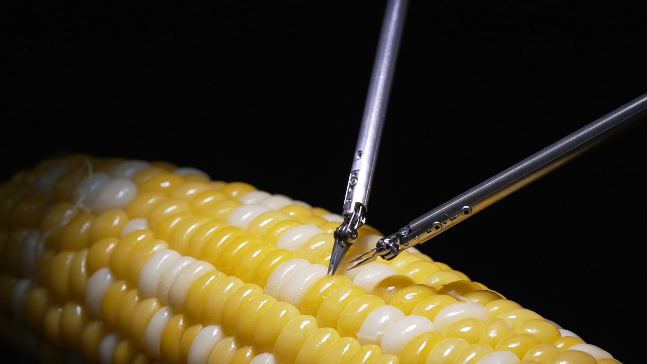 VIDEO: Sony’s microsurgery bot stitches up corn kernel