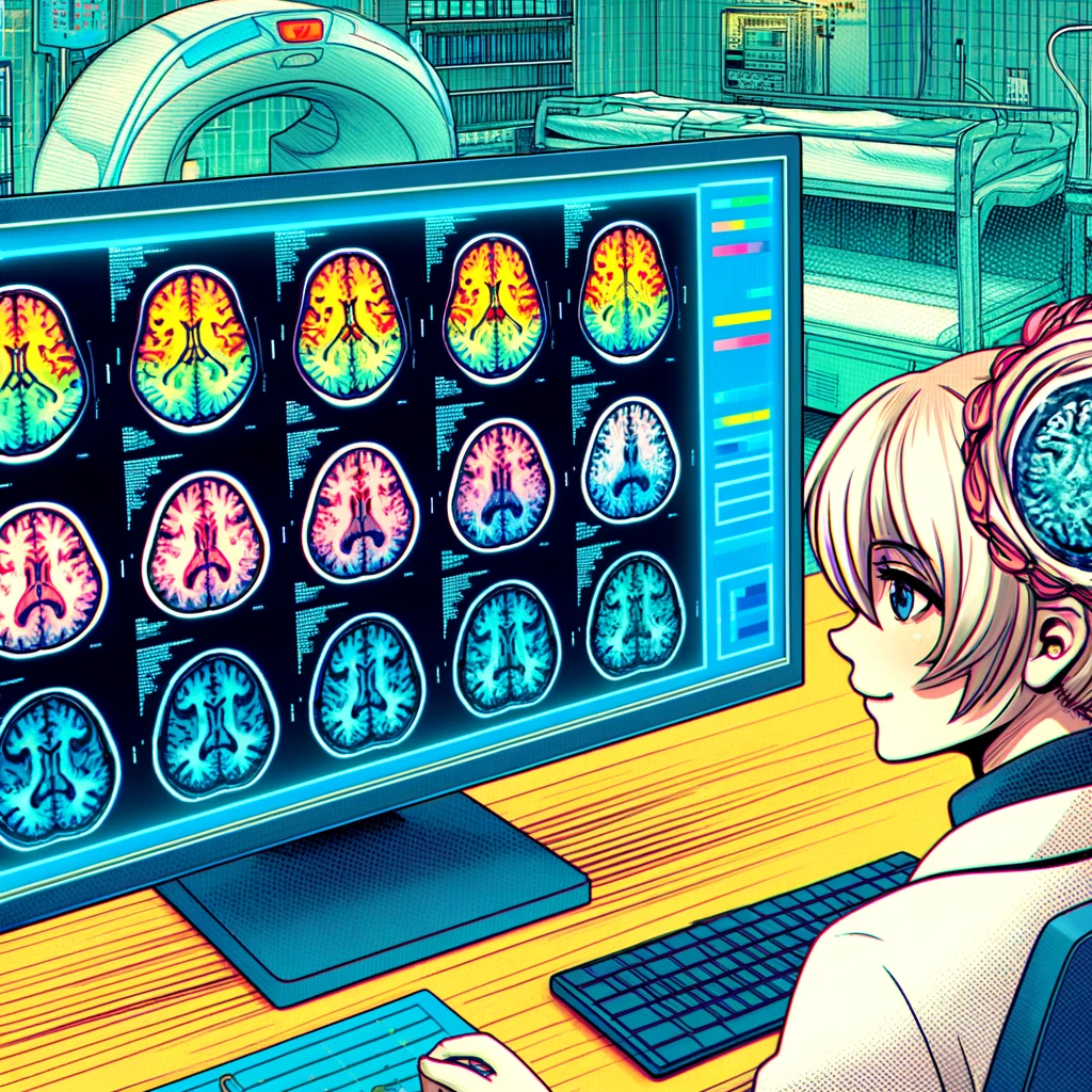 Illustration by Superinnovators x AI. Article: Test can predict dementia nine years before diagnosis.