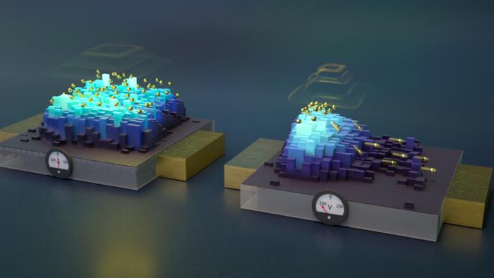 The device uses a simple electric diode to manipulate qubits inside a commercial silicon wafer. CREDIT (Second Bay Studios/Harvard SEAS). Article: A quantum world on a silicon chip