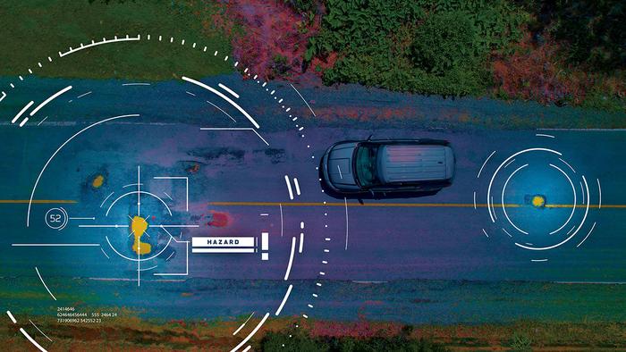 A rendering of Synthetic Aperture Radar (SAR) technology. CREDIT Texas A&M University Engineering. Article: Monitoring road infrastructure from space.