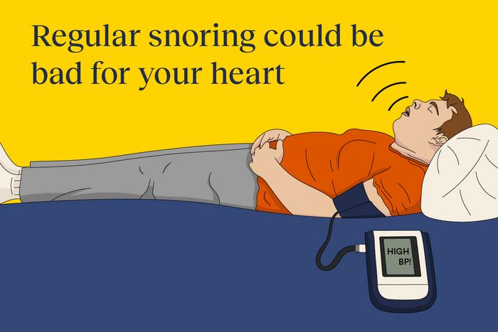 Regular snoring could be bad for your heart