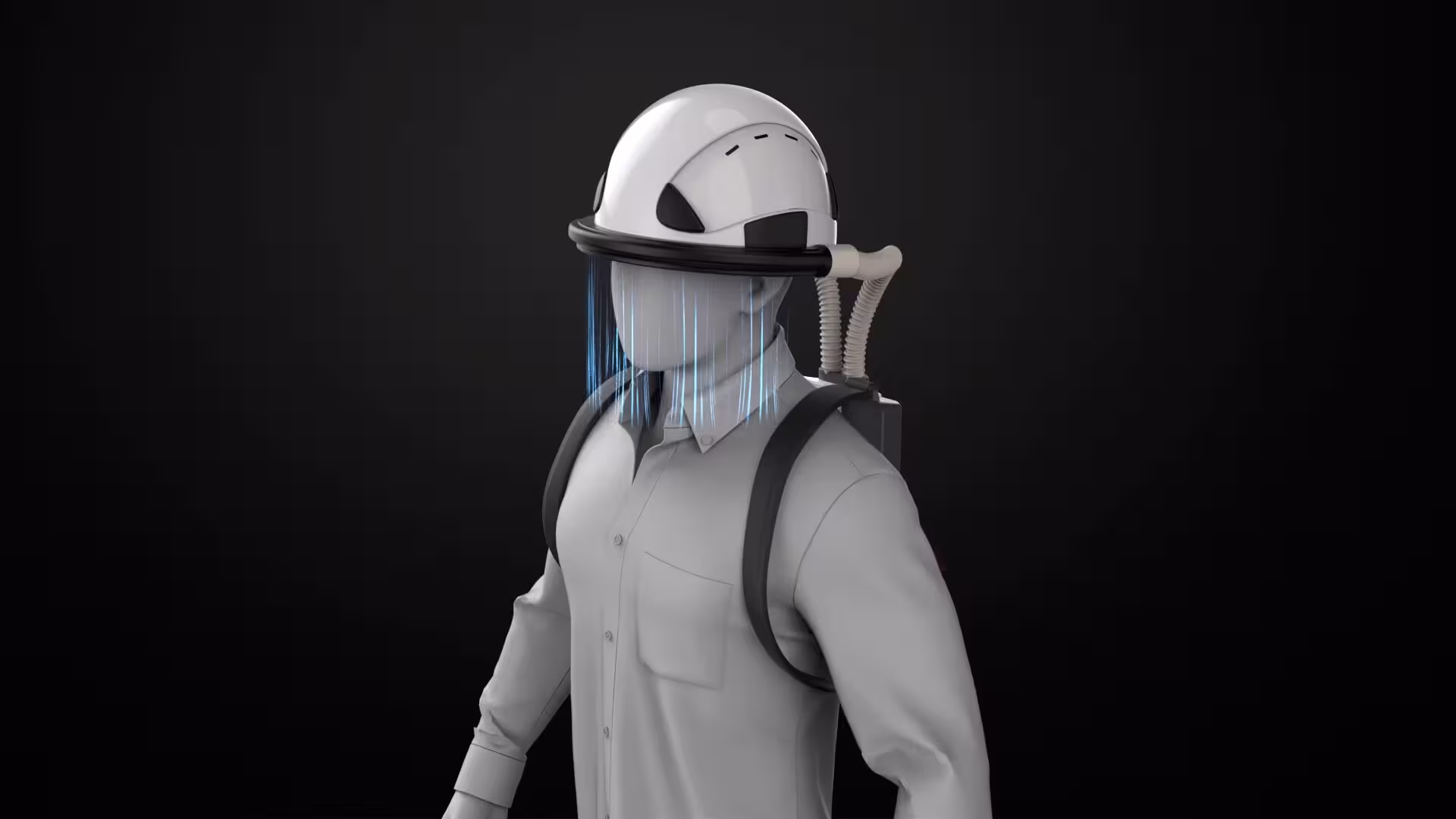 Invisible mask: Wearable cold plasma air curtain blocks airborne pathogens