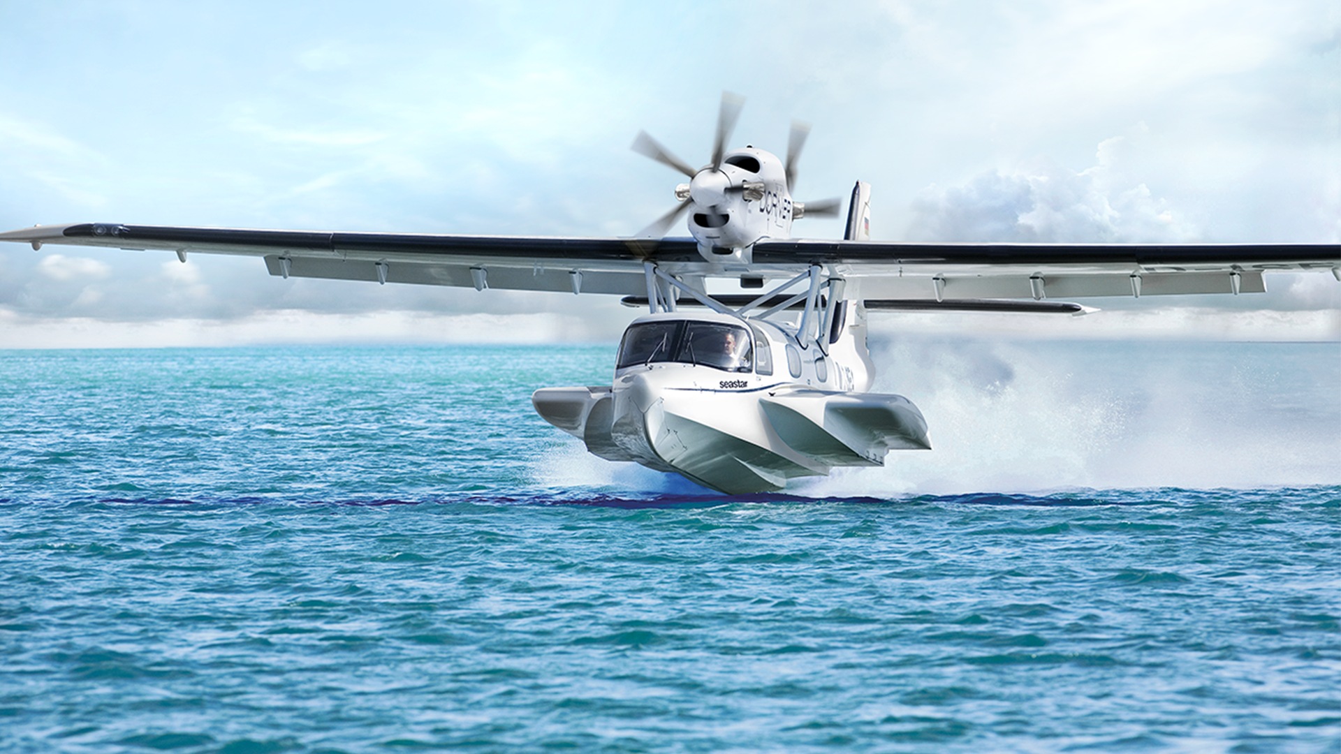 Next-gen Seastar flying boat completes first flight