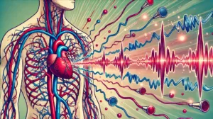 Illustration by Superinnovators x AI. Article: Continuous, noninvasive blood pressure monitoring using sound