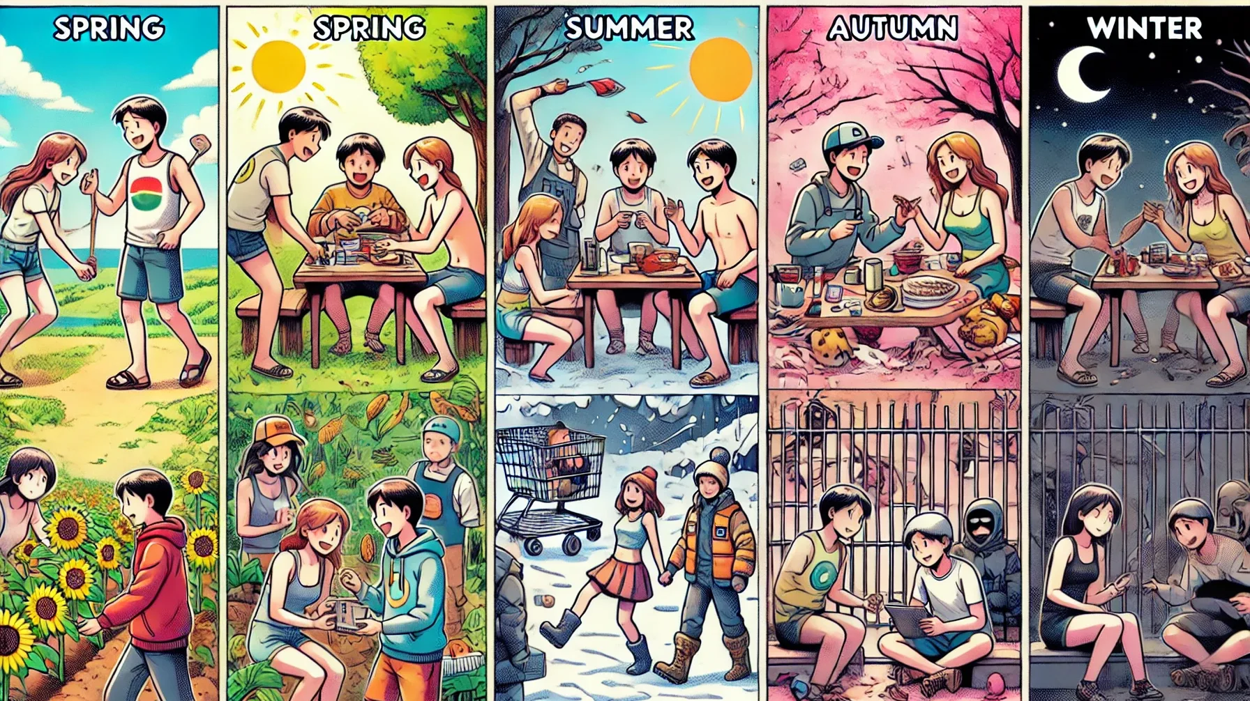 People’s moral values change with the seasons