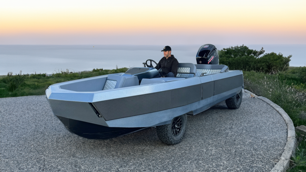 WaterCar EV amphibious vehicle