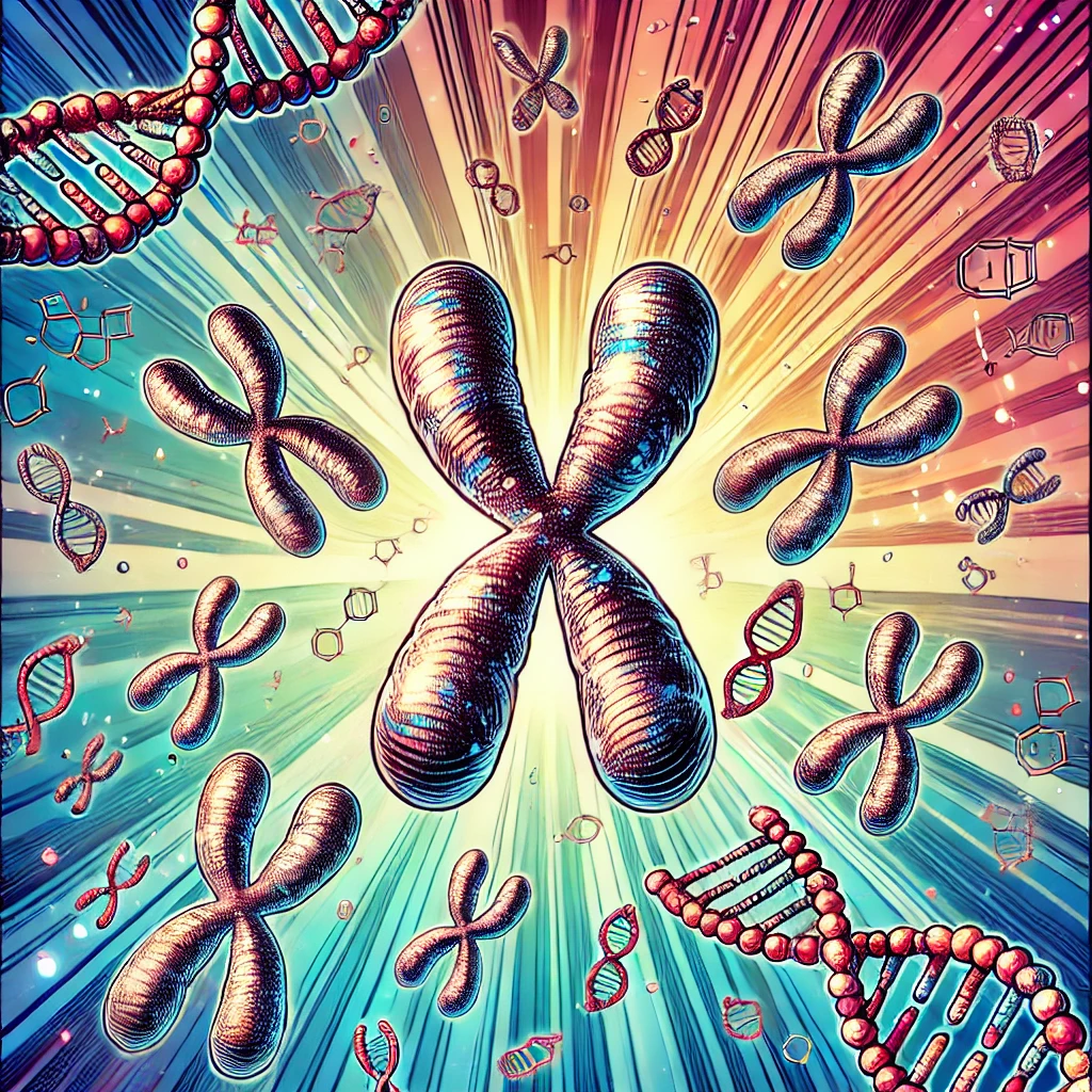 Illustration by Superinnovators x AI. Article: Bacteria encode hidden genes outside their genome—do we?