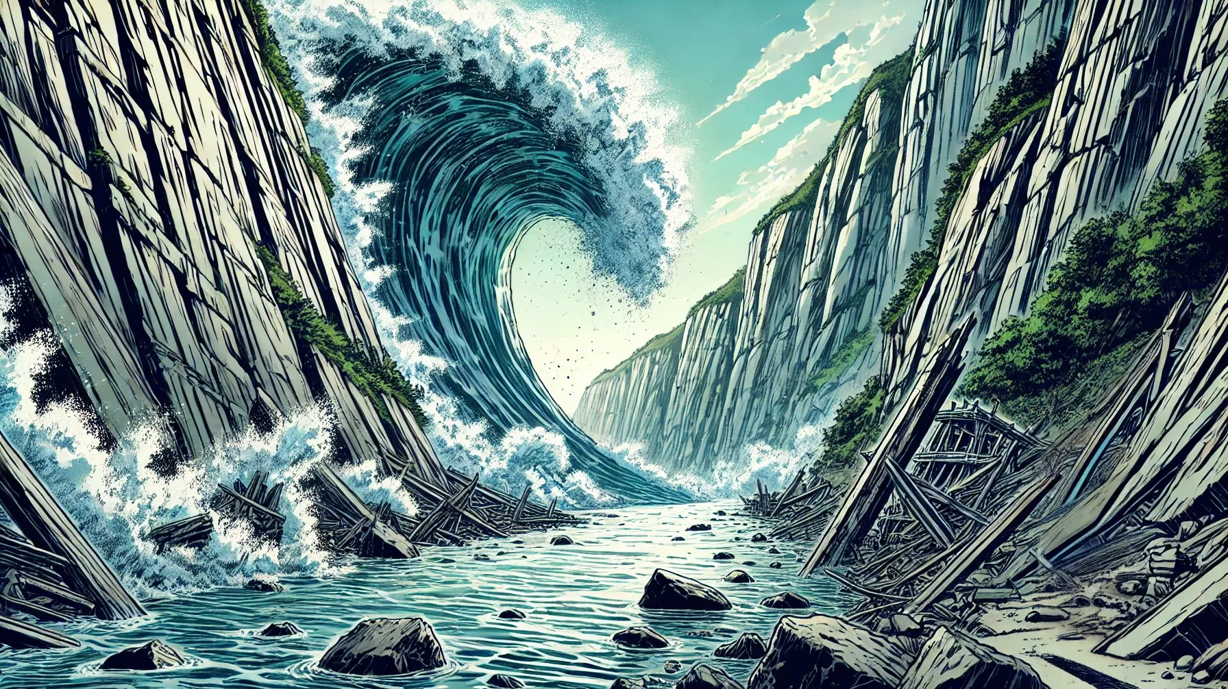 Greenland 200m megatsunami led to week-long oscillating fjord wave