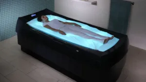 Dry floatation bed. All image credits: Wellness One Group