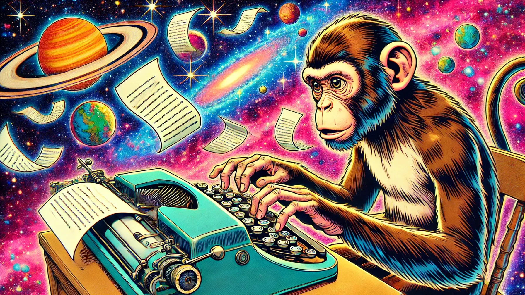 It’s not to be. Universe too short for Shakespeare typing monkeys