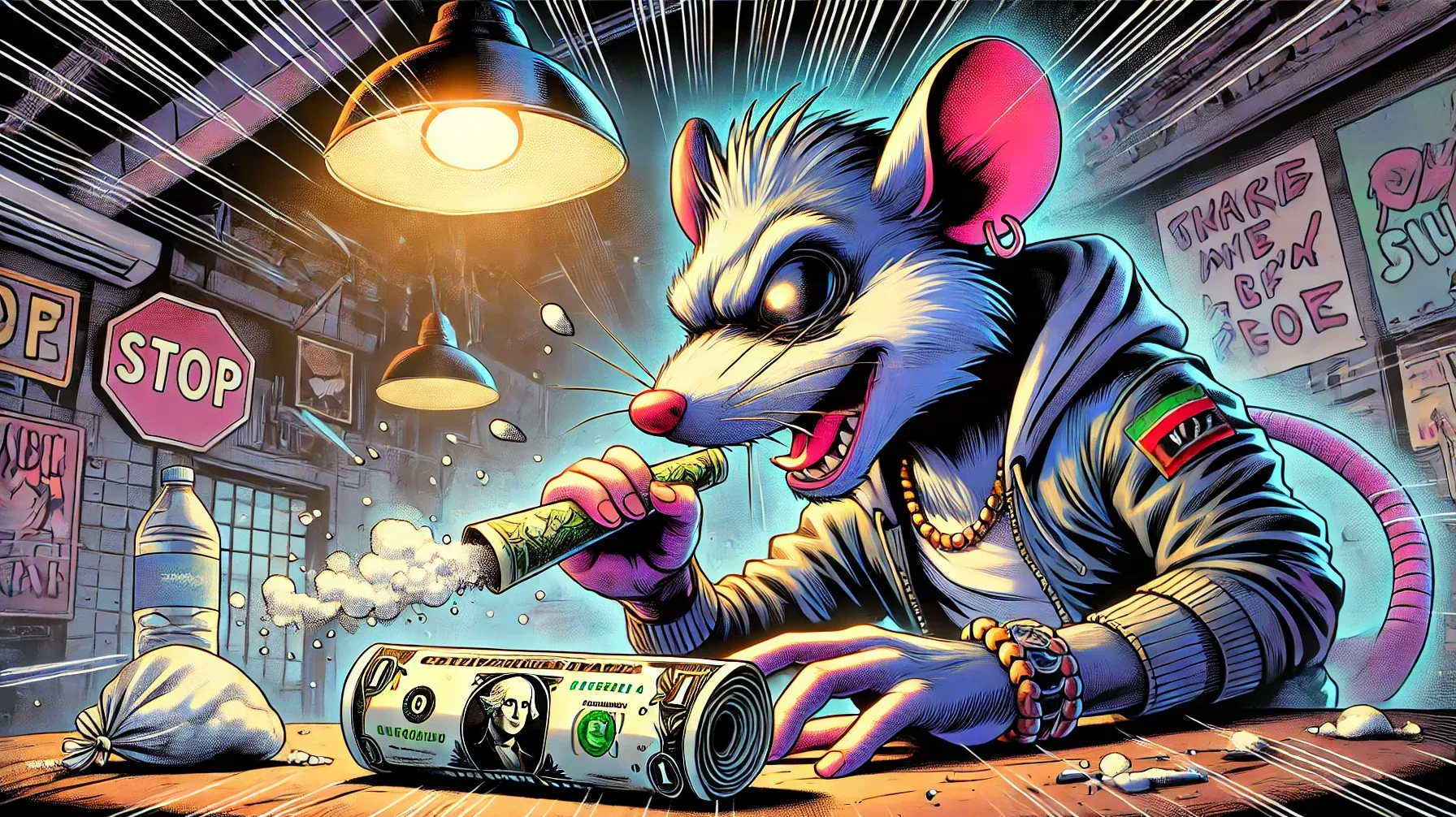 Rats on cocaine: When aversion is not enough