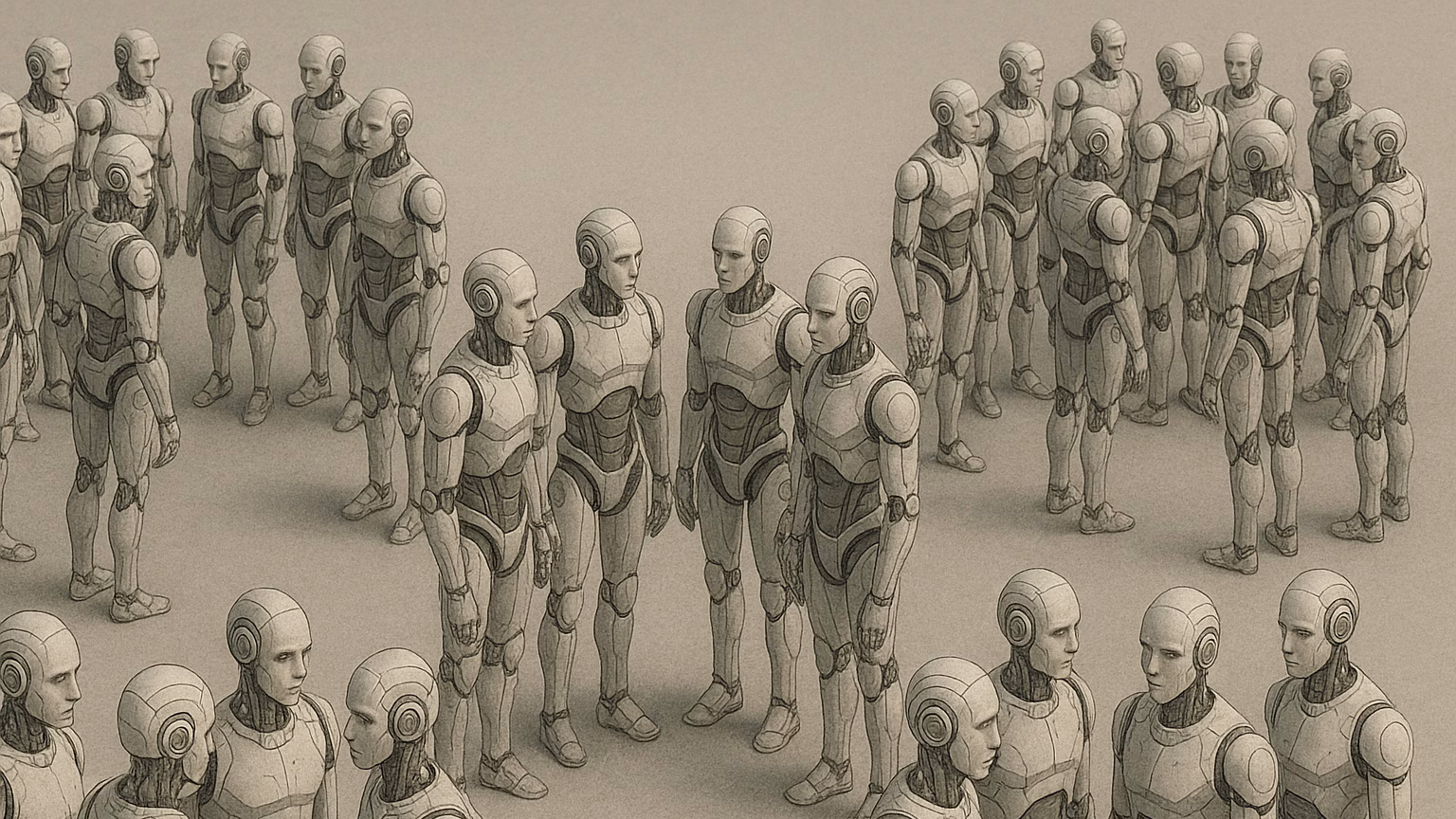 Groups of AI agents spontaneously form their own social norms
