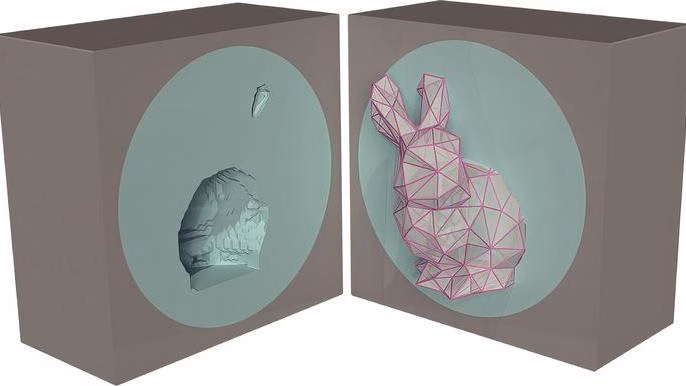 Physical cloaking works like a disappearing act for structural defects