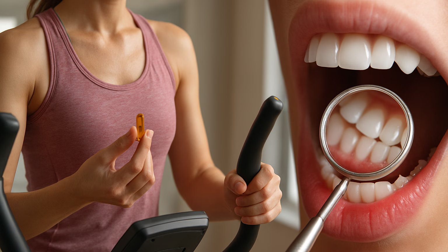 A combination of exercise and omega-3 reduces the severity of tooth root infections