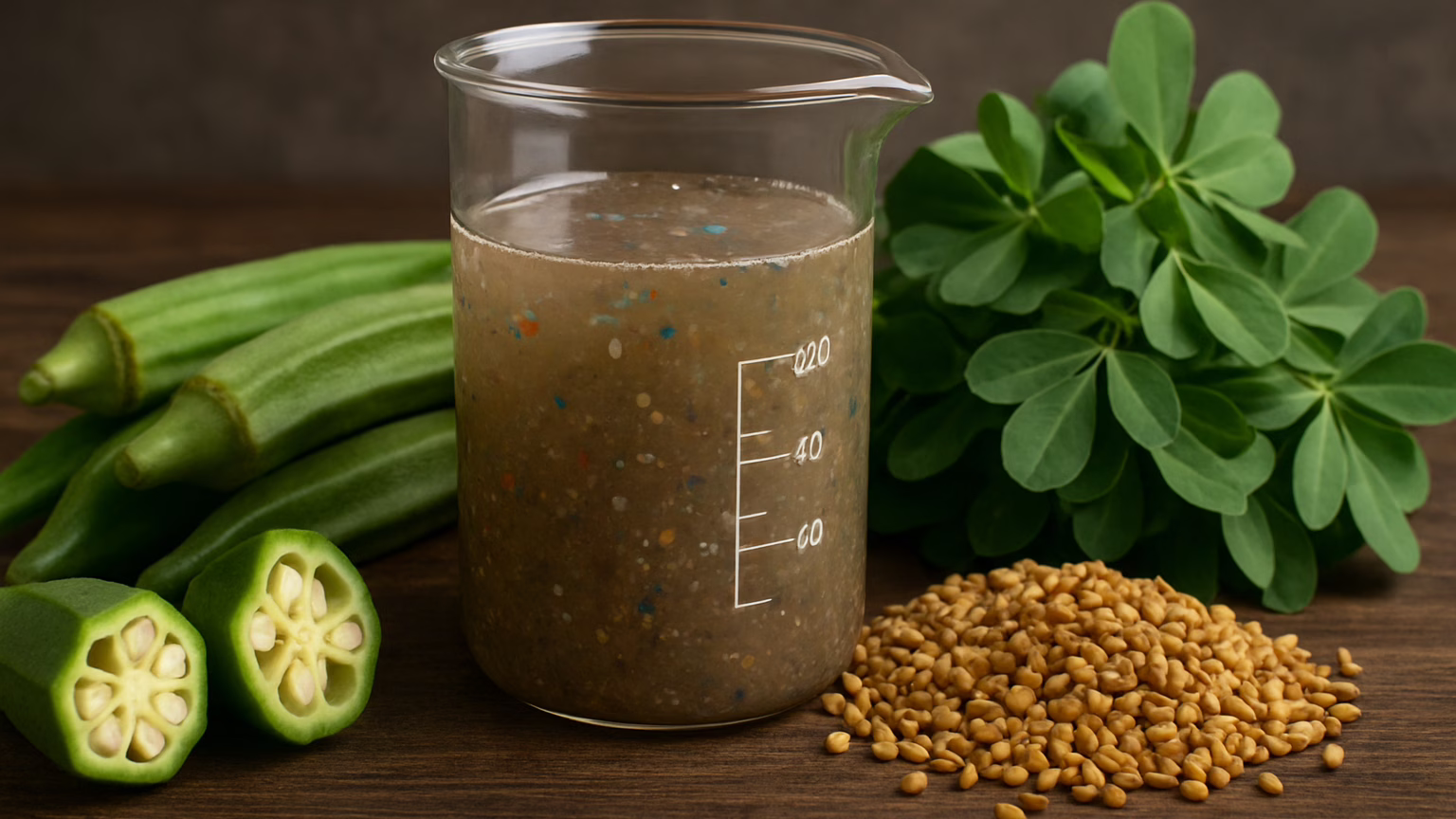 Okra, fenugreek extracts remove up to 90% of microplastics from water